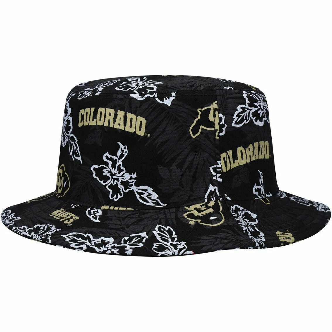 Reyn Spooner Men's Black Colorado Buffaloes Floral Bucket Hat 1 Reyn Spooner Men's Black Colorado Buffaloes Floral Bucket Hat