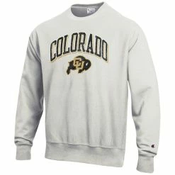 Champion Men's Gray Colorado Buffaloes Arch Over Logo Reverse Weave Pullover Sweatshirt 6 Champion Men's Gray Colorado Buffaloes Arch Over Logo Reverse Weave Pullover Sweatshirt -Pro Standard Shop DSCO1153014188 1927 ALT2