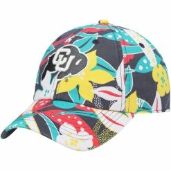 '47 Women's Charcoal Colorado Buffaloes Plumeria Clean Up Adjustable Hat