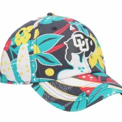 '47 Women's Charcoal Colorado Buffaloes Plumeria Clean Up Adjustable Hat -Pro Standard Shop DSCO1153014394 1904 ALT3