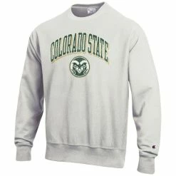 Men's Champion Gray Colorado State Rams Arch Over Logo Reverse Weave Pullover Sweatshirt 6 Men's Champion Gray Colorado State Rams Arch Over Logo Reverse Weave Pullover Sweatshirt -Pro Standard Shop DSCO1153015512 1927 ALT2