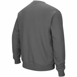 Men's Colosseum Charcoal Colorado State Rams Arch & Logo Tackle Twill Pullover Sweatshirt -Pro Standard Shop DSCO1153015572 1904 ALT3