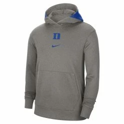 Nike Men's Heather Gray Duke Blue Devils Team Basketball Spotlight Performance Pullover Hoodie -Pro Standard Shop DSCO1153015963 4102 ALT2
