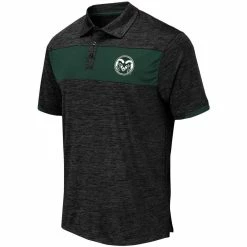 Colosseum Men's Black Colorado State Rams Nelson Polo -Pro Standard Shop DSCO1153018696 1007 ALT2