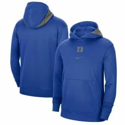 Nike Men's Royal Duke Blue Devils Team Basketball Spotlight Performance Pullover Hoodie