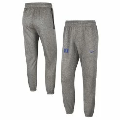 Nike Men's Heather Gray Duke Blue Devils Team Logo Spotlight Performance Pants