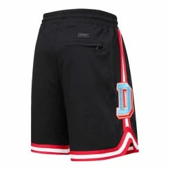 Pro Standard Men's Black Delaware State Hornets University Classic Shorts -Pro Standard Shop DSCO1153021405 1007 ALT3