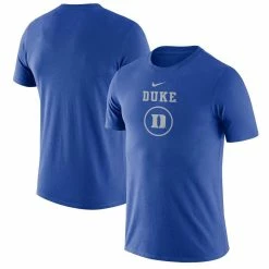 Nike Men's Royal Duke Blue Devils Basketball Legend Logo Performance T-Shirt