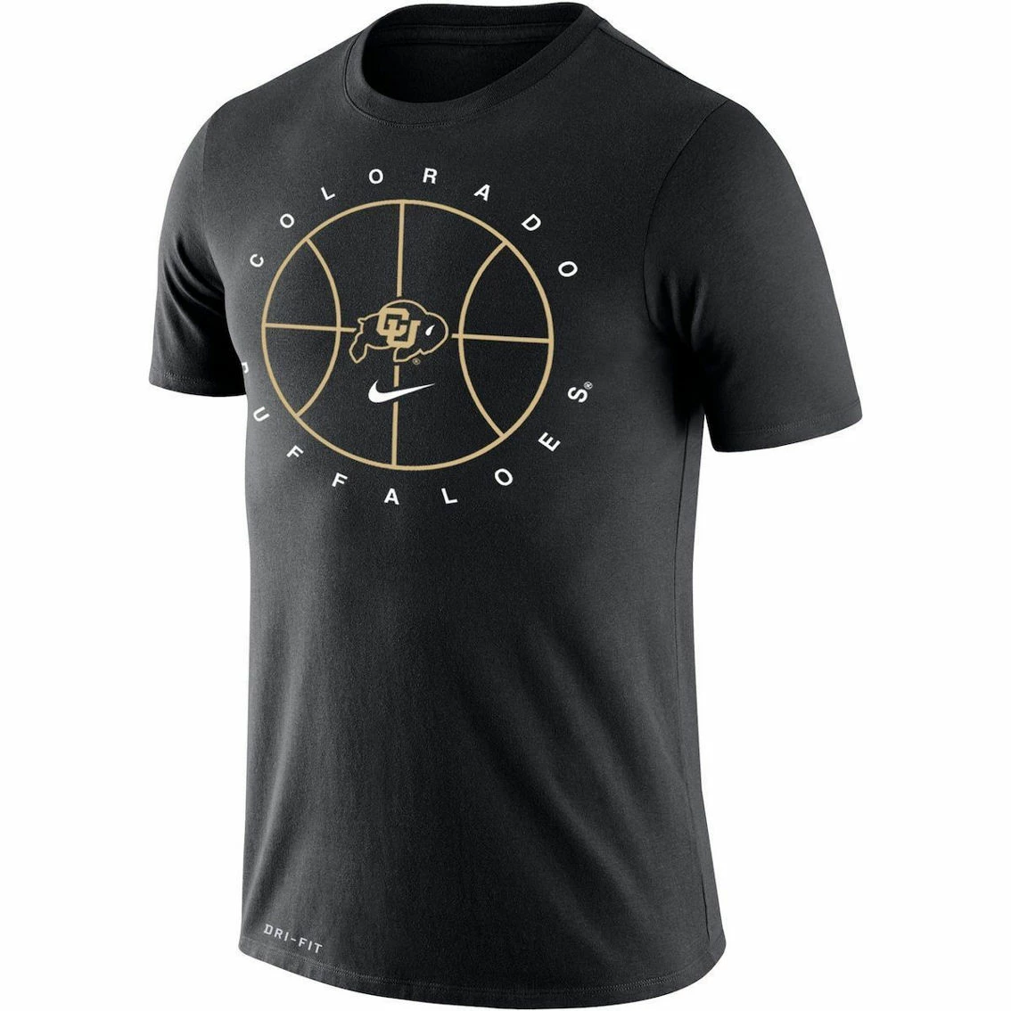 Men's Nike Black Colorado Buffaloes Basketball Icon Legend Performance T-Shirt 3 Men's Nike Black Colorado Buffaloes Basketball Icon Legend Performance T-Shirt - Image 3