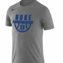Nike Men's Heathered Gray Duke Blue Devils Basketball Drop Legend Performance T-Shirt -Pro Standard Shop DSCO1154119082 4102 ALT2