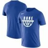 Men's Nike Royal Duke Blue Devils Basketball Drop Legend Performance T-Shirt