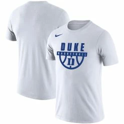Men's Nike White Duke Blue Devils Basketball Drop Legend Performance T-Shirt