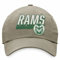 Top Of The World Men's Khaki Colorado State Rams Slice Adjustable Hat -Pro Standard Shop DSCO1154283315 3293 ALT2