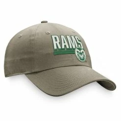 Top Of The World Men's Khaki Colorado State Rams Slice Adjustable Hat -Pro Standard Shop DSCO1154283315 3293 ALT3