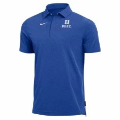Nike Men's Heathered Royal Duke Blue Devils 2022 Coach Performance Polo -Pro Standard Shop DSCO1154722637 1350 ALT2