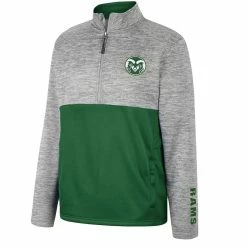 Colosseum Men's Gray Colorado State Rams John Half-Zip Jacket 6 Colosseum Men's Gray Colorado State Rams John Half-Zip Jacket -Pro Standard Shop DSCO1155769928 1927 ALT2