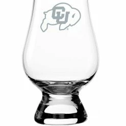 Logo Brands Colorado Buffaloes 6oz. Glencairn Whiskey Glass