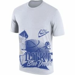Nike Men's White Duke Blue Devils Basketball 90s Hoop Max T-Shirt 6 Nike Men's White Duke Blue Devils Basketball 90s Hoop Max T-Shirt -Pro Standard Shop DSCO1157801045 3550 ALT2