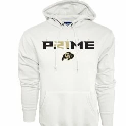 Step Ahead Sportswear Men's Deion Sanders White Colorado Buffaloes Coach Prime Pullover Hoodie 6 Step Ahead Sportswear Men's Deion Sanders White Colorado Buffaloes Coach Prime Pullover Hoodie -Pro Standard Shop DSCO1158072514 3550 ALT2