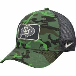 Men's Nike Camo/Black Colorado Buffaloes Classic99 Veterans Day Trucker Snapback Hat -Pro Standard Shop DSCO1158072559 4273 ALT3