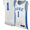 Nike Youth #1 White Duke Blue Devils Icon Replica Basketball Jersey