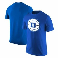 Nike Men's Royal Duke Blue Devils Basketball Logo T-Shirt