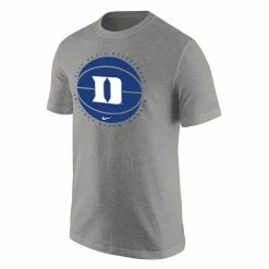 Nike Men's Heather Gray Duke Blue Devils Basketball Logo T-Shirt 6 Nike Men's Heather Gray Duke Blue Devils Basketball Logo T-Shirt -Pro Standard Shop DSCO1159438047 4102 ALT2