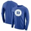 Nike Men's Royal Duke Blue Devils Basketball Long Sleeve T-Shirt