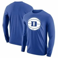 Nike Men's Royal Duke Blue Devils Basketball Long Sleeve T-Shirt