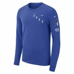 Nike Men's Royal Duke Blue Devils Repeat Logo 2-Hit Long Sleeve T-Shirt -Pro Standard Shop DSCO1159494879 1350 ALT2