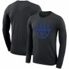Nike Men's Black Duke Blue Devils Basketball Drop Legend Long Sleeve Performance T-Shirt