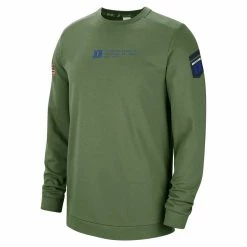 Nike Men's Olive Duke Blue Devils Military Pullover Sweatshirt -Pro Standard Shop DSCO1159523384 NQSY ALT2