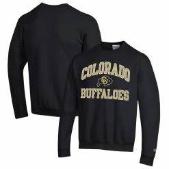 Champion Men's Black Colorado Buffaloes High Motor Pullover Sweatshirt