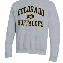 Champion Men's Heather Gray Colorado Buffaloes High Motor Pullover Sweatshirt -Pro Standard Shop DSCO1159639185 1927 ALT2