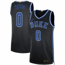 Nike Men's Jayson Tatum Black Duke Blue Devils Alumni Player Limited Basketball Jersey
