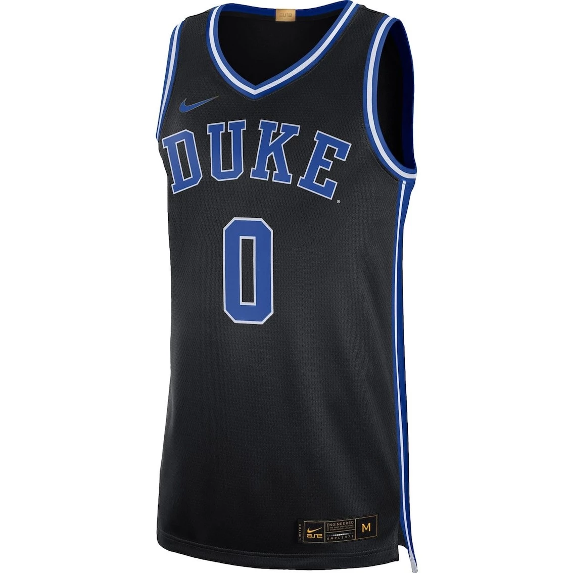 Nike Men's Jayson Tatum Black Duke Blue Devils Alumni Player Limited Basketball Jersey 3 Nike Men's Jayson Tatum Black Duke Blue Devils Alumni Player Limited Basketball Jersey - Image 3