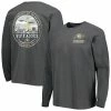 Image One Men's Black Colorado Buffaloes Circle Campus Scene Long Sleeve T-Shirt
