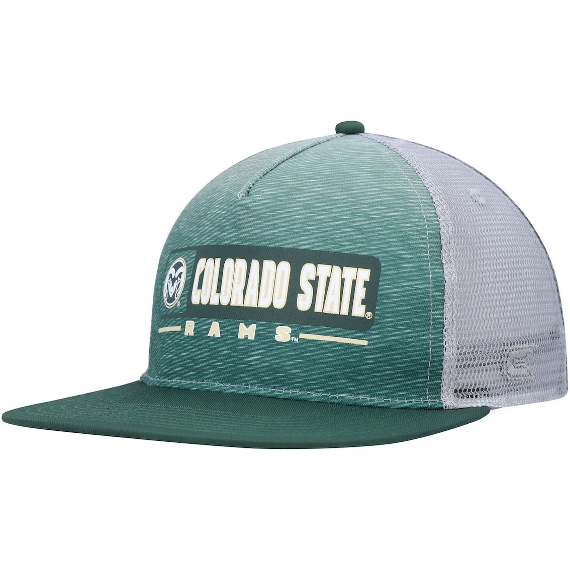 Colosseum Men's Green/Gray Colorado State Rams Snapback Hat 1 Colosseum Men's Green/Gray Colorado State Rams Snapback Hat