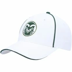Colosseum Men's White Colorado State Rams Take Your Time Snapback Hat