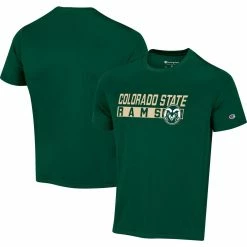 Champion Men's Green Colorado State Rams Impact Knockout T-Shirt