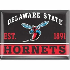 WinCraft Delaware State Hornets 2.5'' X 3.5'' Fridge Magnet