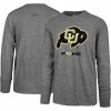 '47 Men's Heather Gray Colorado Buffaloes Coach Prime Long Sleeve T-Shirt